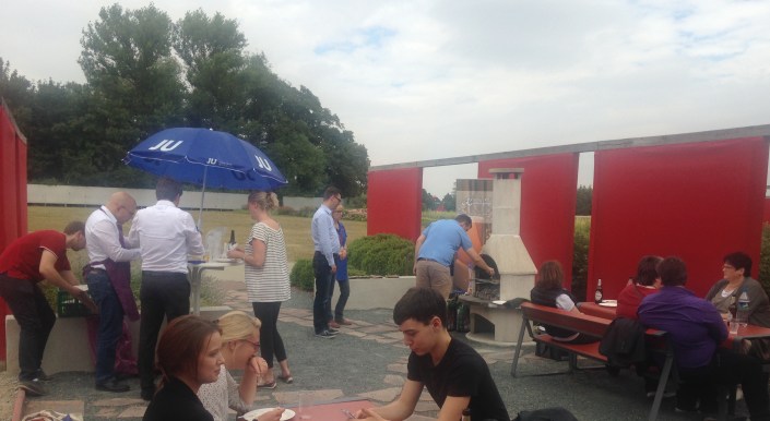 JU-Besuch im Bürgerpark